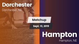 Matchup: Dorchester vs. Hampton  2019
