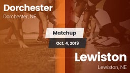 Matchup: Dorchester vs. Lewiston  2019