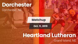 Matchup: Dorchester vs. Heartland Lutheran  2019