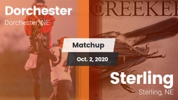 Matchup: Dorchester vs. Sterling  2020