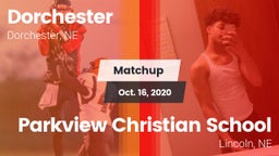 Matchup: Dorchester vs. Parkview Christian School 2020