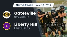 Recap: Gatesville  vs. Liberty Hill  2017