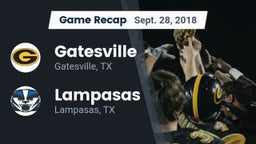 Recap: Gatesville  vs. Lampasas  2018