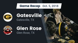 Recap: Gatesville  vs. Glen Rose  2018