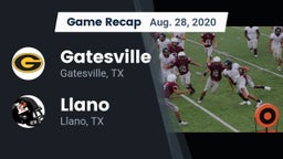 Recap: Gatesville  vs. Llano  2020