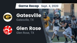 Recap: Gatesville  vs. Glen Rose  2020