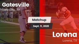Matchup: Gatesville High vs. Lorena  2020