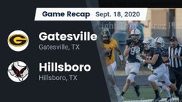 Recap: Gatesville  vs. Hillsboro  2020