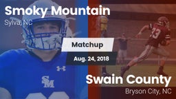 Matchup: Smoky Mountain vs. Swain County  2018