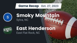 Recap: Smoky Mountain  vs. East Henderson  2023