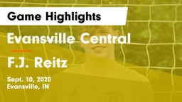 Evansville Central  vs F.J. Reitz  Game Highlights - Sept. 10, 2020