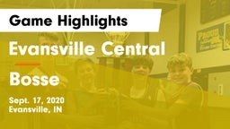Evansville Central  vs Bosse  Game Highlights - Sept. 17, 2020