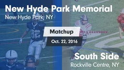 Matchup: New Hyde Park Memori vs. South Side  2016