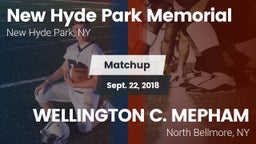Matchup: New Hyde Park Memori vs. WELLINGTON C. MEPHAM 2018