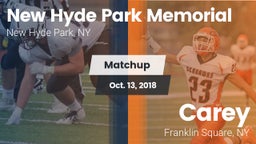 Matchup: New Hyde Park Memori vs. Carey  2018
