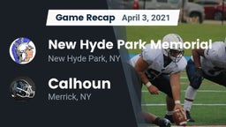 Recap: New Hyde Park Memorial  vs. Calhoun  2021