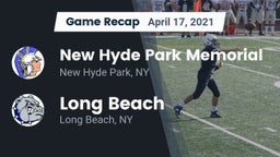 Recap: New Hyde Park Memorial  vs. Long Beach  2021