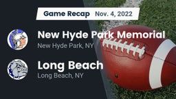 Recap: New Hyde Park Memorial  vs. Long Beach  2022