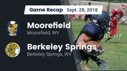 Recap: Moorefield  vs. Berkeley Springs  2018