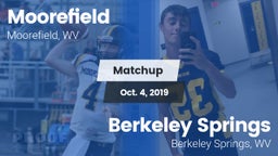 Matchup: Moorefield vs. Berkeley Springs  2019