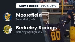 Recap: Moorefield  vs. Berkeley Springs  2019