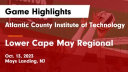 Atlantic County Institute of Technology vs Lower Cape May Regional  Game Highlights - Oct. 13, 2023