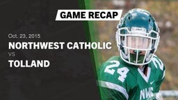 Recap: Northwest Catholic  vs. Tolland  2015