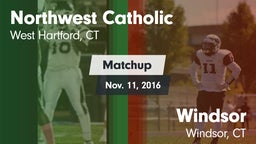 Matchup: Northwest Catholic vs. Windsor  2016