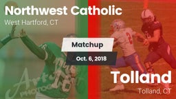 Matchup: Northwest Catholic vs. Tolland  2018