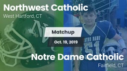 Matchup: Northwest Catholic vs. Notre Dame Catholic  2019