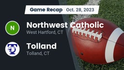 Recap: Northwest Catholic  vs. Tolland  2023