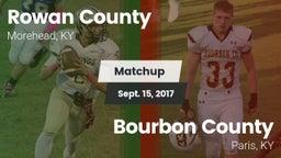 Matchup: Rowan County vs. Bourbon County  2017