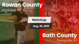Matchup: Rowan County vs. Bath County  2019