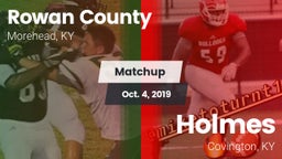 Matchup: Rowan County vs. Holmes  2019