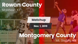 Matchup: Rowan County vs. Montgomery County  2019