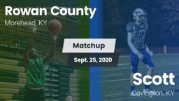 Matchup: Rowan County vs. Scott  2020