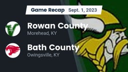 Recap: Rowan County  vs. Bath County  2023