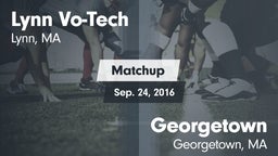 Matchup: Lynn Vo-Tech vs. Georgetown  2016