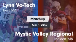 Matchup: Lynn Vo-Tech vs. Mystic Valley Regional  2016