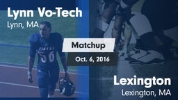 Matchup: Lynn Vo-Tech vs. Lexington  2016