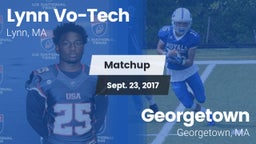 Matchup: Lynn Vo-Tech vs. Georgetown  2017