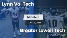 Matchup: Lynn Vo-Tech vs. Greater Lowell Tech  2017