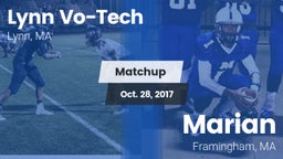Matchup: Lynn Vo-Tech vs. Marian  2017