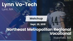 Matchup: Lynn Vo-Tech vs. Northeast Metropolitan Regional Vocational  2018