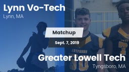 Matchup: Lynn Vo-Tech vs. Greater Lowell Tech  2019
