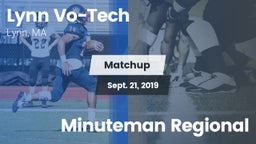 Matchup: Lynn Vo-Tech vs. Minuteman Regional 2019