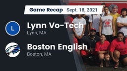 Recap: Lynn Vo-Tech  vs. Boston English  2021