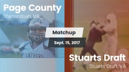Matchup: Page County vs. Stuarts Draft  2017
