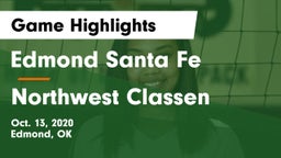 Edmond Santa Fe vs Northwest Classen  Game Highlights - Oct. 13, 2020