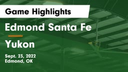 Edmond Santa Fe vs Yukon Game Highlights - Sept. 23, 2022